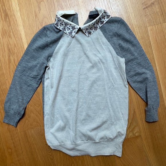 J. Crew Sweaters - J.Crew Wool Jewel Embellished Sweater